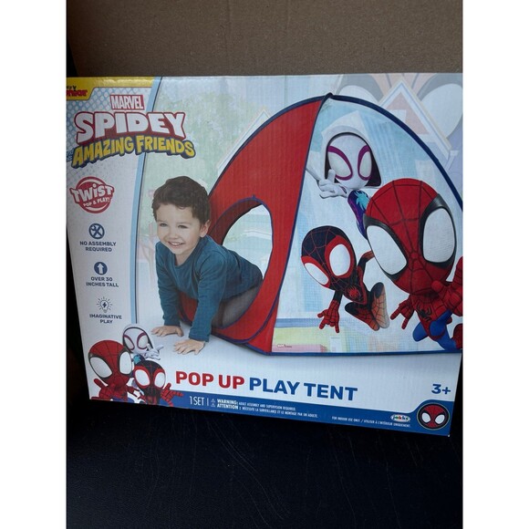 Disney Junior Spider-Man pop up tent - Picture 1 of 2